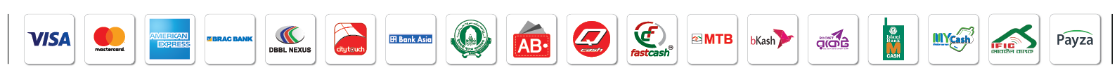 Accepted payment methods