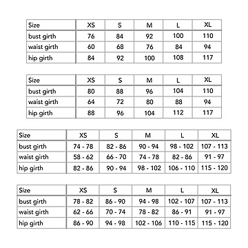 Size chart for Mens Burly Wood Blazer